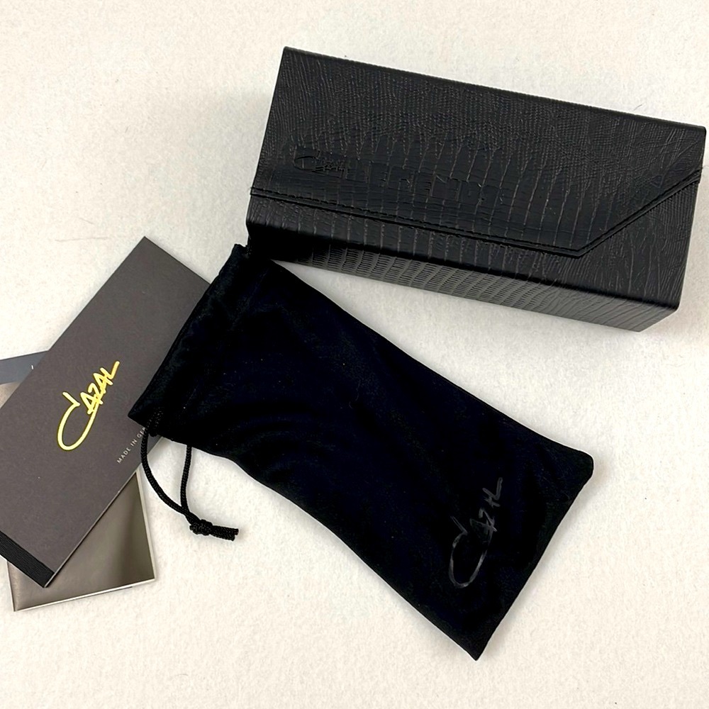 NEW Cazal Legends Eyewear Case, Dust Bag, and Booklet